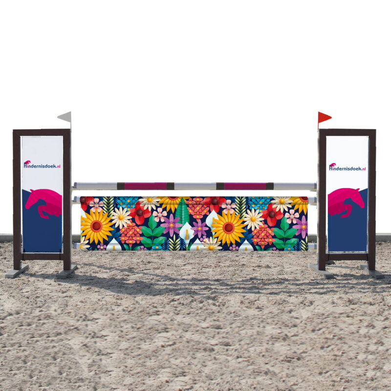 Hindernisdoek Flowerful